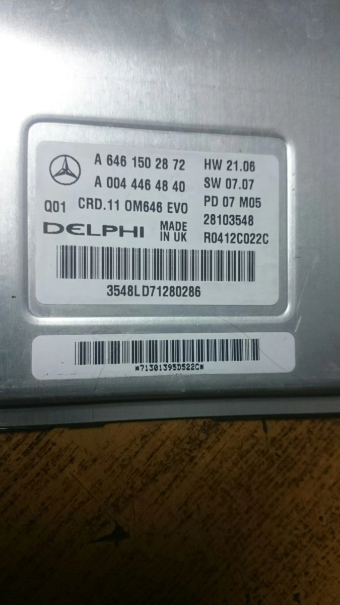 A6461502872 A0044464840 28103548 HW21.06 SW07.07 CRD11 MB W211 2.2CDI ATgearbox KTAG BOOT FULL.zip